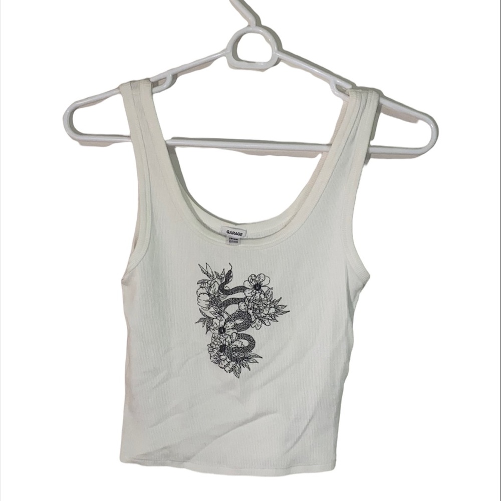 Cropped tank top (XS)